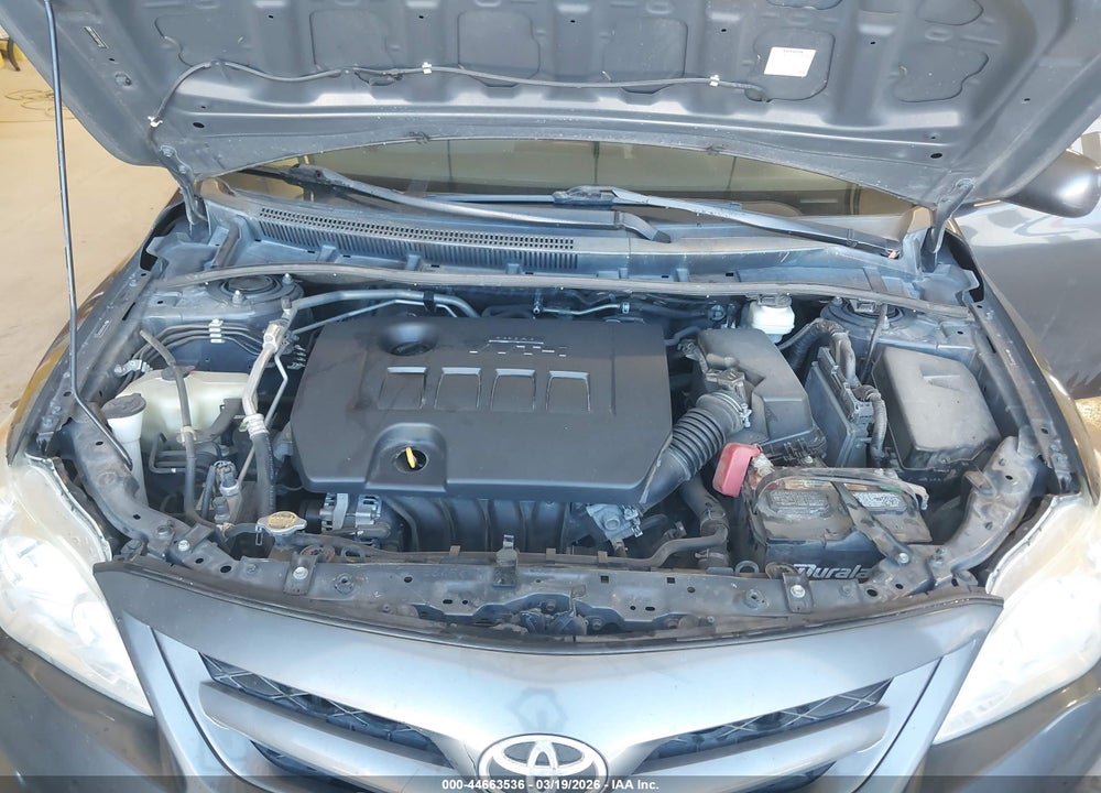 2011 TOYOTA COROLLA LE VIN: 2T1BU4EE0BC650125