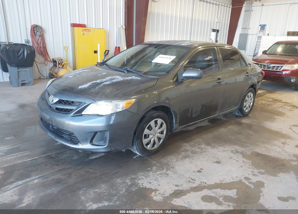 2011 TOYOTA COROLLA LE VIN: 2T1BU4EE0BC650125