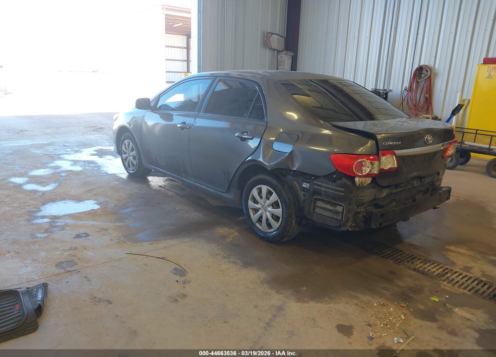 2011 TOYOTA COROLLA LE VIN: 2T1BU4EE0BC650125