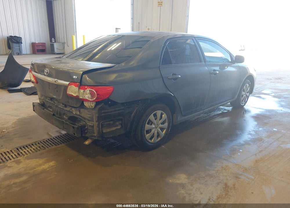 2011 TOYOTA COROLLA LE VIN: 2T1BU4EE0BC650125