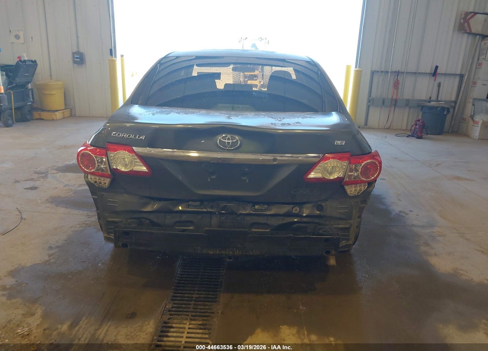 2011 TOYOTA COROLLA LE VIN: 2T1BU4EE0BC650125