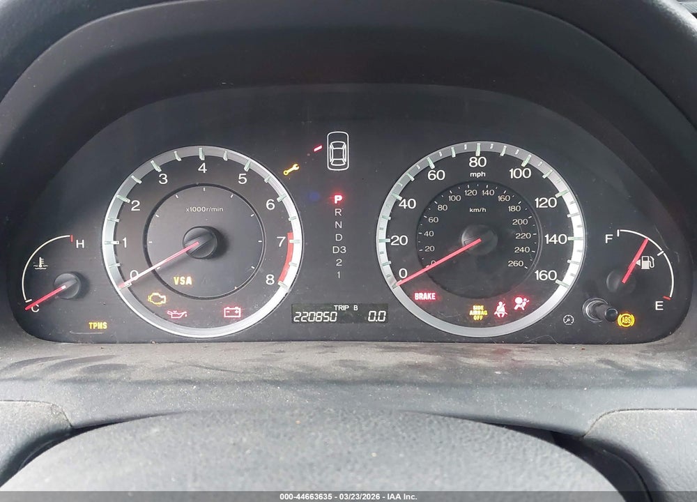 2009 HONDA ACCORD 2.4 LX VIN: 1HGCP26389A179872