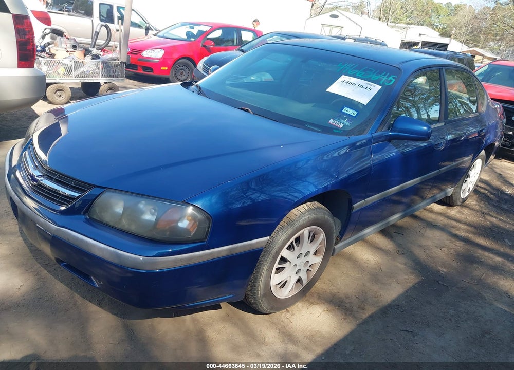 2003 CHEVROLET IMPALA VIN: 2G1WF52E839295656