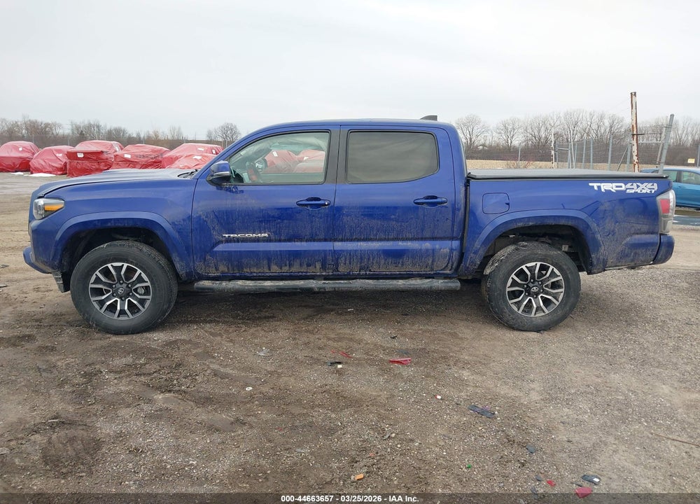 2022 TOYOTA TACOMA TRD SPORT VIN: 3TMCZ5ANXNM502836