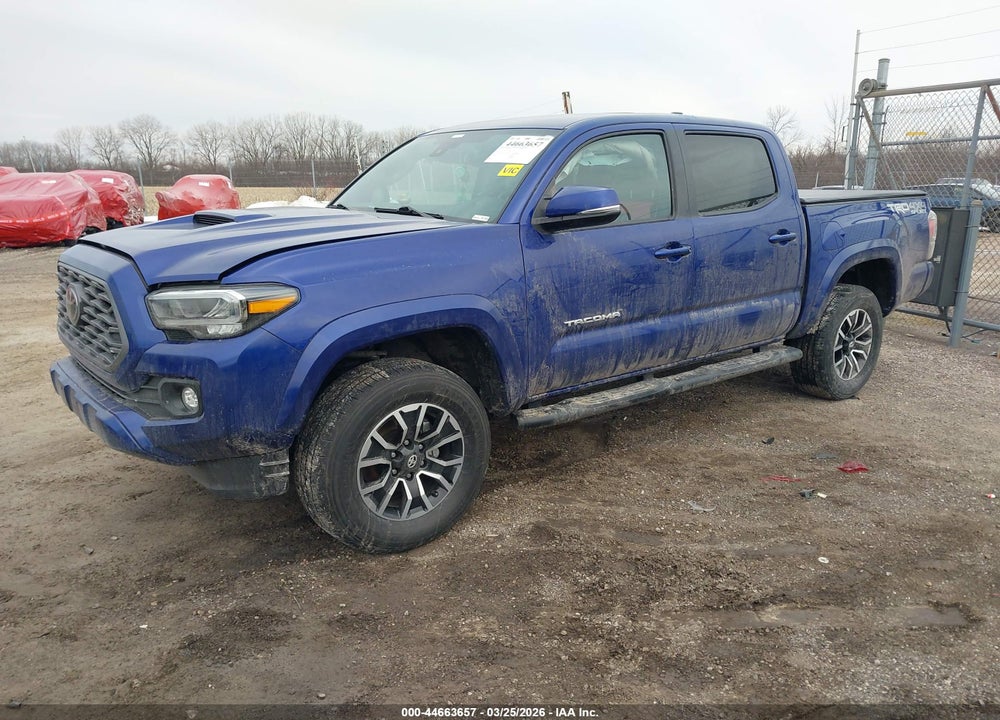 2022 TOYOTA TACOMA TRD SPORT VIN: 3TMCZ5ANXNM502836