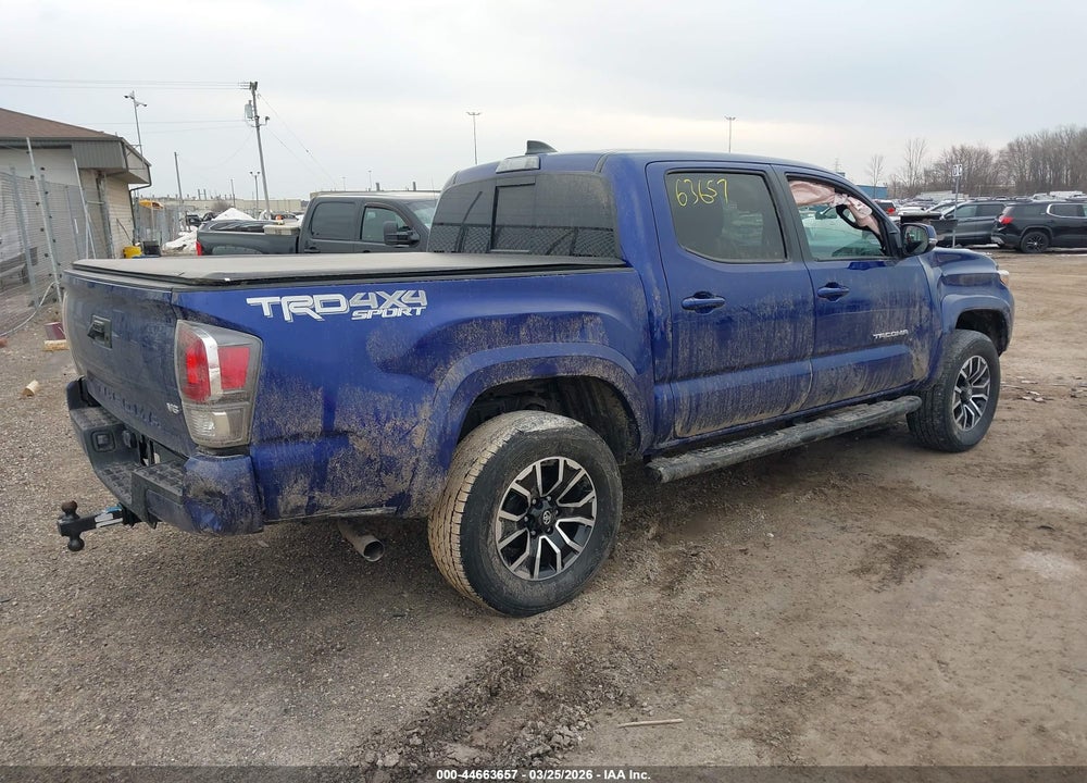 2022 TOYOTA TACOMA TRD SPORT VIN: 3TMCZ5ANXNM502836