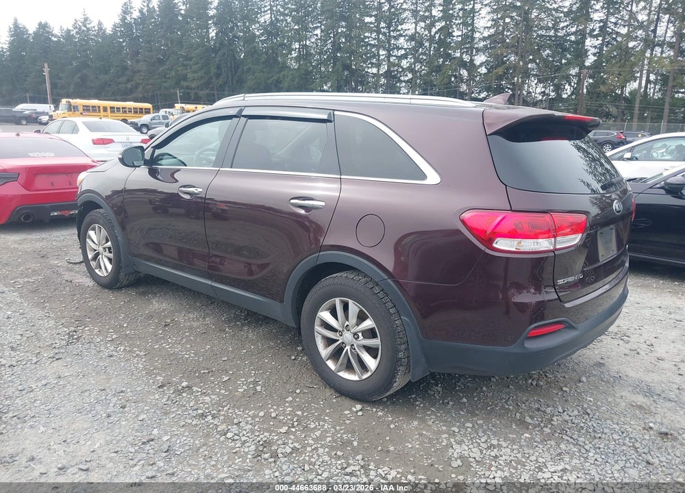 2016 KIA SORENTO 2.4L LX VIN: 5XYPG4A37GG029123