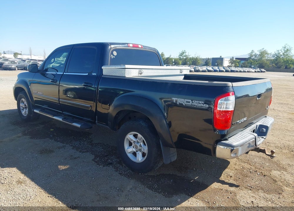 2005 TOYOTA TUNDRA SR5 V8 VIN: 5TBET34105S470057