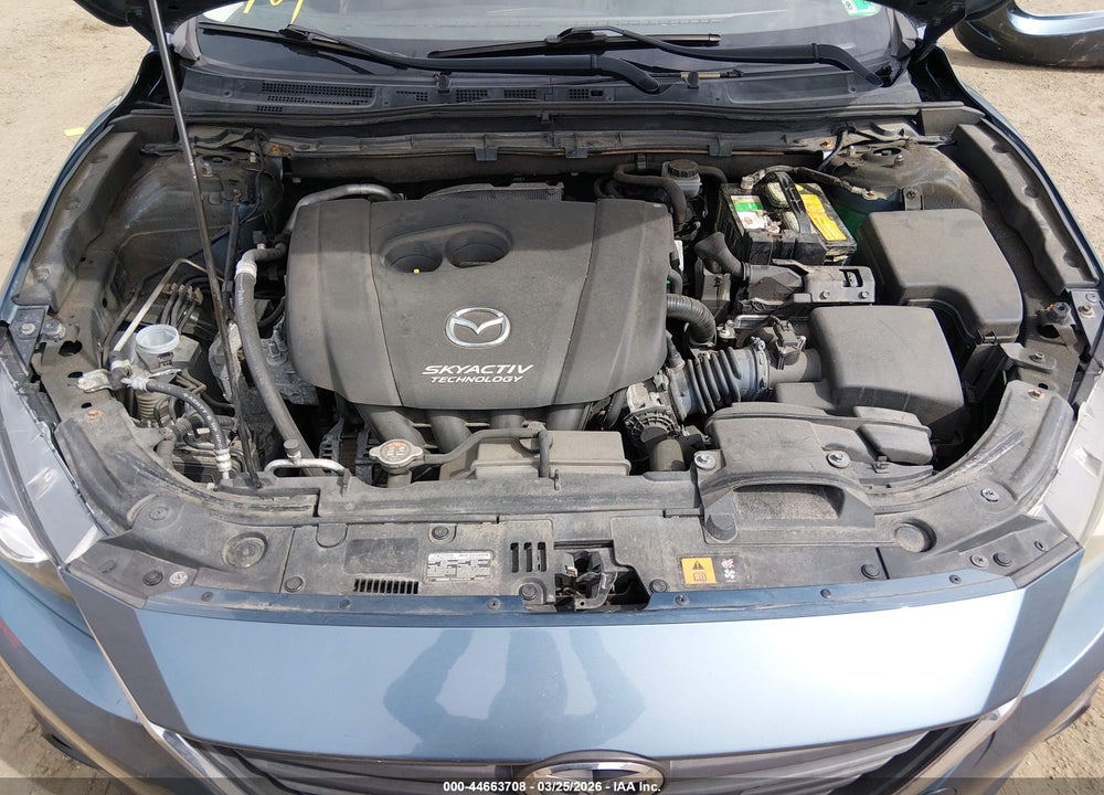 2015 MAZDA 3 I GRAND TOURING VIN: JM1BM1W72F1250690
