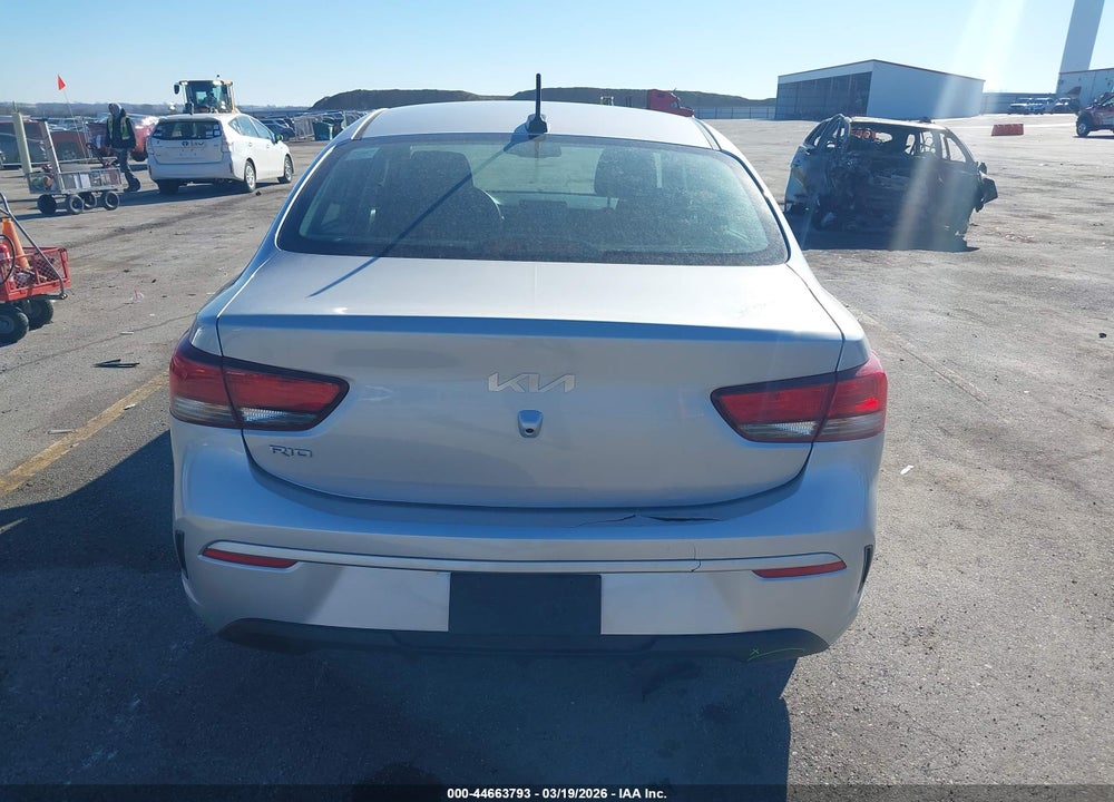 2022 KIA RIO S VIN: 3KPA24AD4NE462101