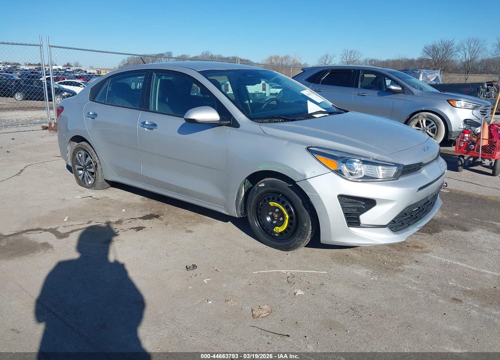 2022 KIA RIO S VIN: 3KPA24AD4NE462101