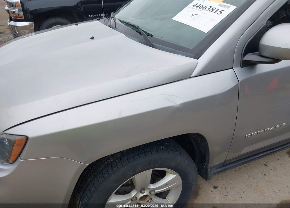 2016 JEEP COMPASS LATITUDE VIN: 1C4NJDEB4GD733269