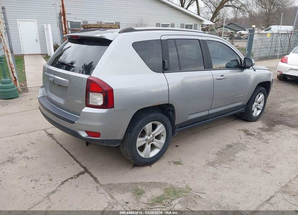 2016 JEEP COMPASS LATITUDE VIN: 1C4NJDEB4GD733269