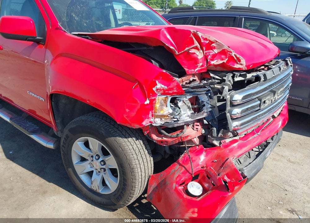 2016 GMC CANYON SLE VIN: 1GTG5CE39G1270658