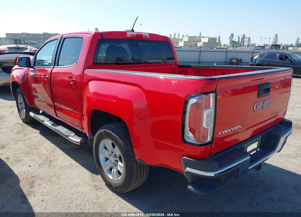 2016 GMC CANYON SLE VIN: 1GTG5CE39G1270658