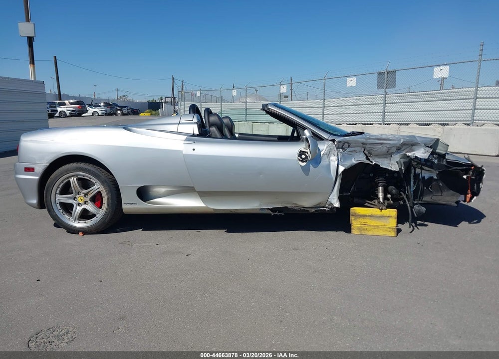 2003 FERRARI 360 MODENA SPIDER VIN: ZFFYT53A730130598