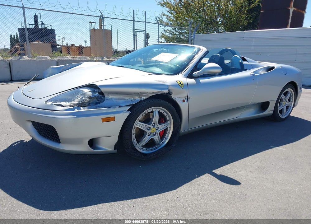 2003 FERRARI 360 MODENA SPIDER VIN: ZFFYT53A730130598