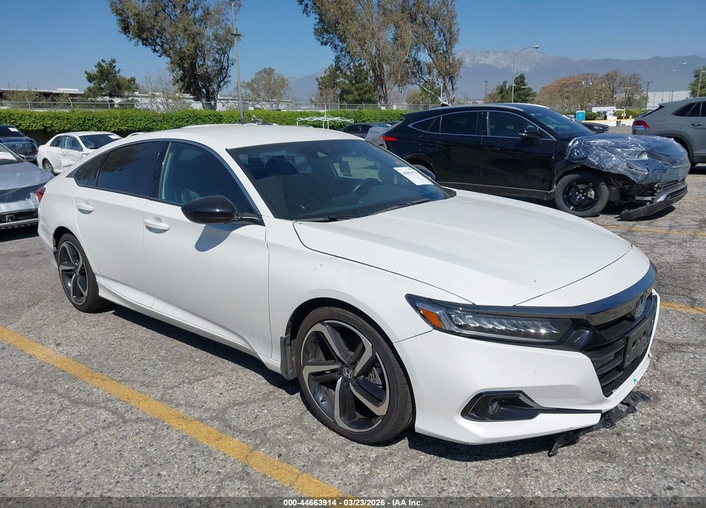 2022 HONDA ACCORD SPORT VIN: 1HGCV1F36NA111046