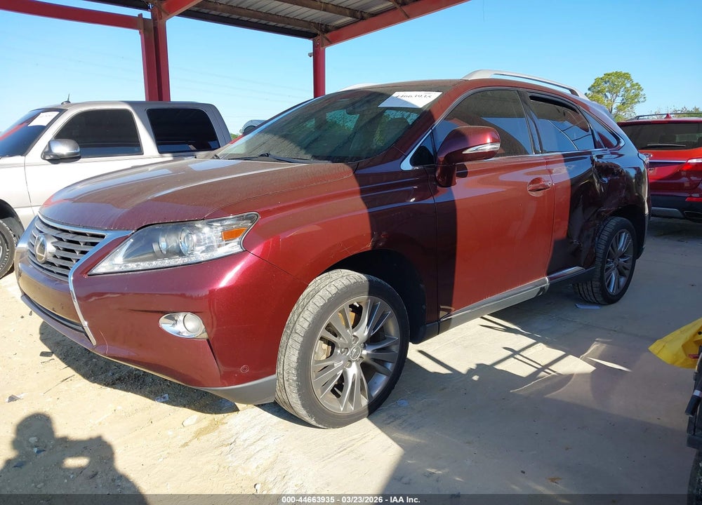2013 LEXUS RX 350 VIN: 2T2ZK1BA0DC108896