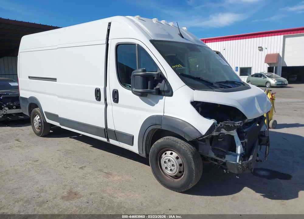 2023 RAM PROMASTER 2500 HIGH ROOF 159 WB VIN: 3C6LRVDG4PE567845