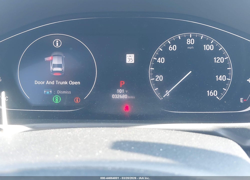 2020 HONDA ACCORD EX VIN: 1HGCV1F44LA020878