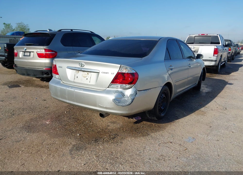 2006 TOYOTA CAMRY LE VIN: 4T1BE32K86U152616
