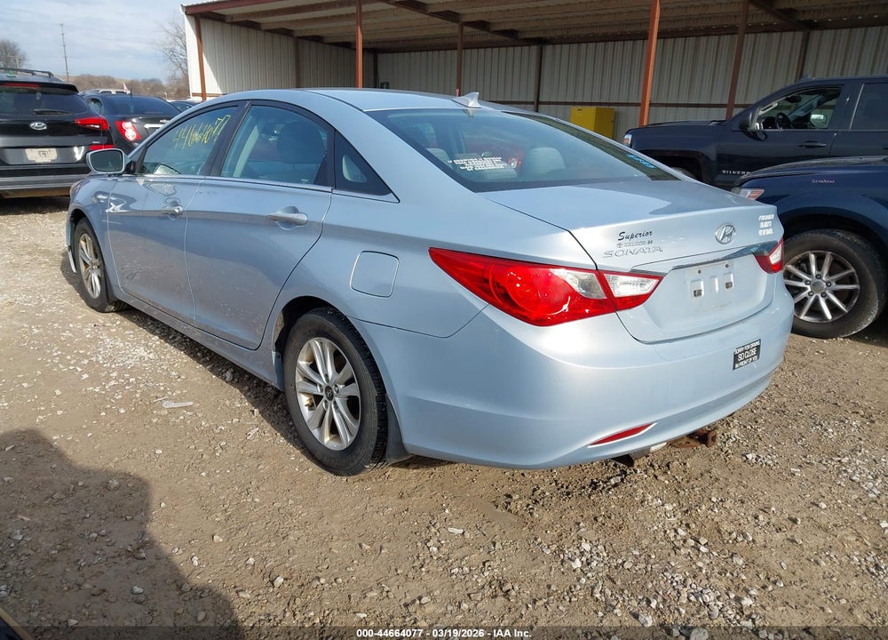 2013 HYUNDAI SONATA GLS VIN: 5NPEB4AC0DH793860
