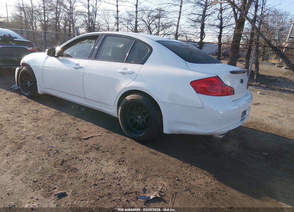2012 INFINITI G37X VIN: JN1CV6ARXCM675515