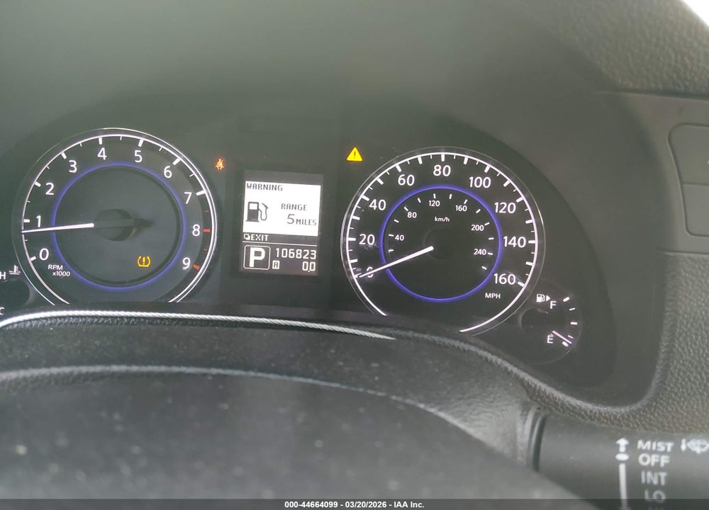 2012 INFINITI G37X VIN: JN1CV6ARXCM675515