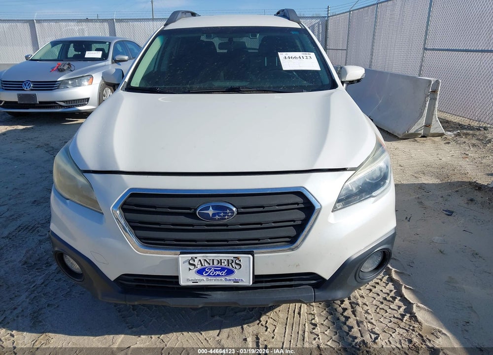 2016 SUBARU OUTBACK 2.5I PREMIUM VIN: 4S4BSAFC4G3316998