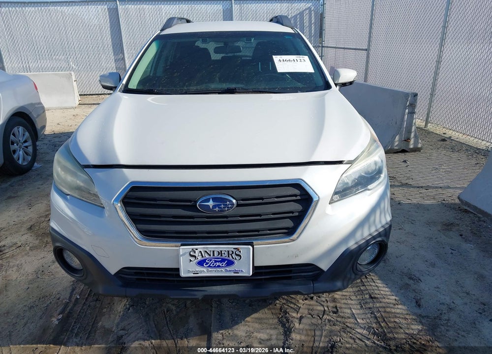 2016 SUBARU OUTBACK 2.5I PREMIUM VIN: 4S4BSAFC4G3316998