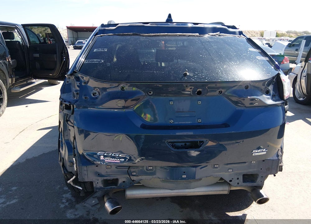 2017 FORD EDGE SEL VIN: 2FMPK3J93HBB88574