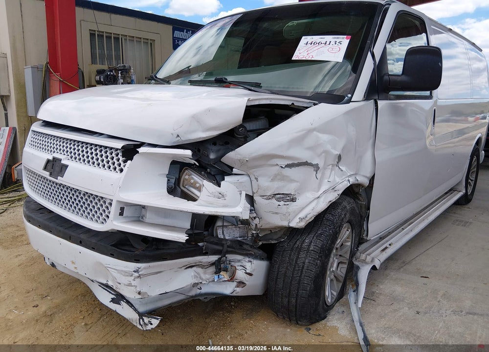 2008 CHEVROLET EXPRESS WORK VAN VIN: 1GCFG154781190554