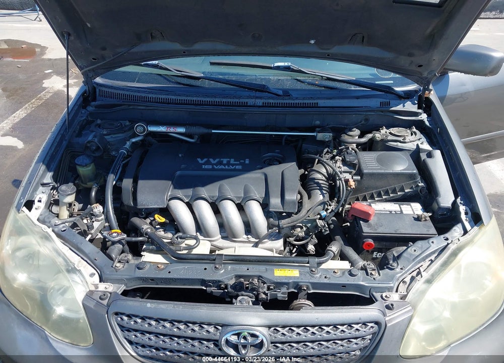 2005 TOYOTA COROLLA XRS VIN: 2T1BY32EX5C400849