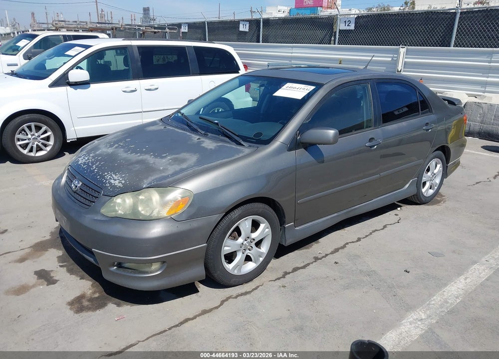 2005 TOYOTA COROLLA XRS VIN: 2T1BY32EX5C400849