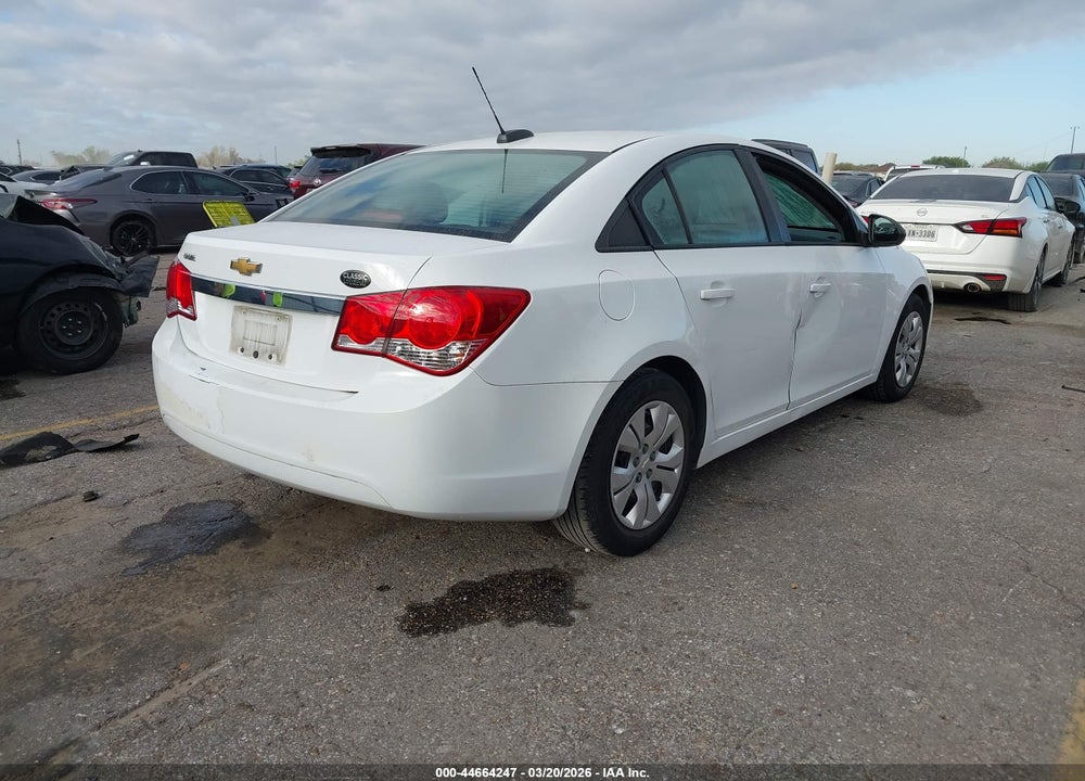 2015 CHEVROLET CRUZE LS AUTO VIN: 1G1PA5SH4F7211741