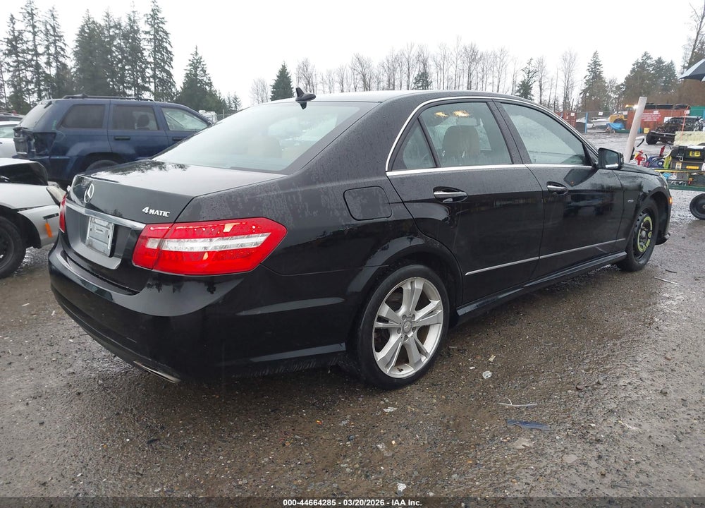 2012 MERCEDES-BENZ E 350 4MATIC VIN: WDDHF8JB8CA544797