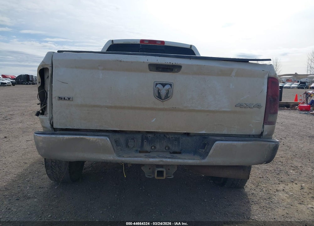 2006 DODGE RAM 2500 SLT VIN: 3D7KS29C56G130054