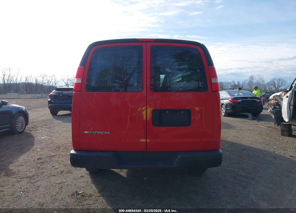 2017 CHEVROLET EXPRESS 2500 VIN: 1GCWGAFG0H1296207
