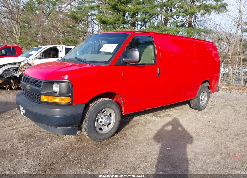2017 CHEVROLET EXPRESS 2500 VIN: 1GCWGAFG0H1296207