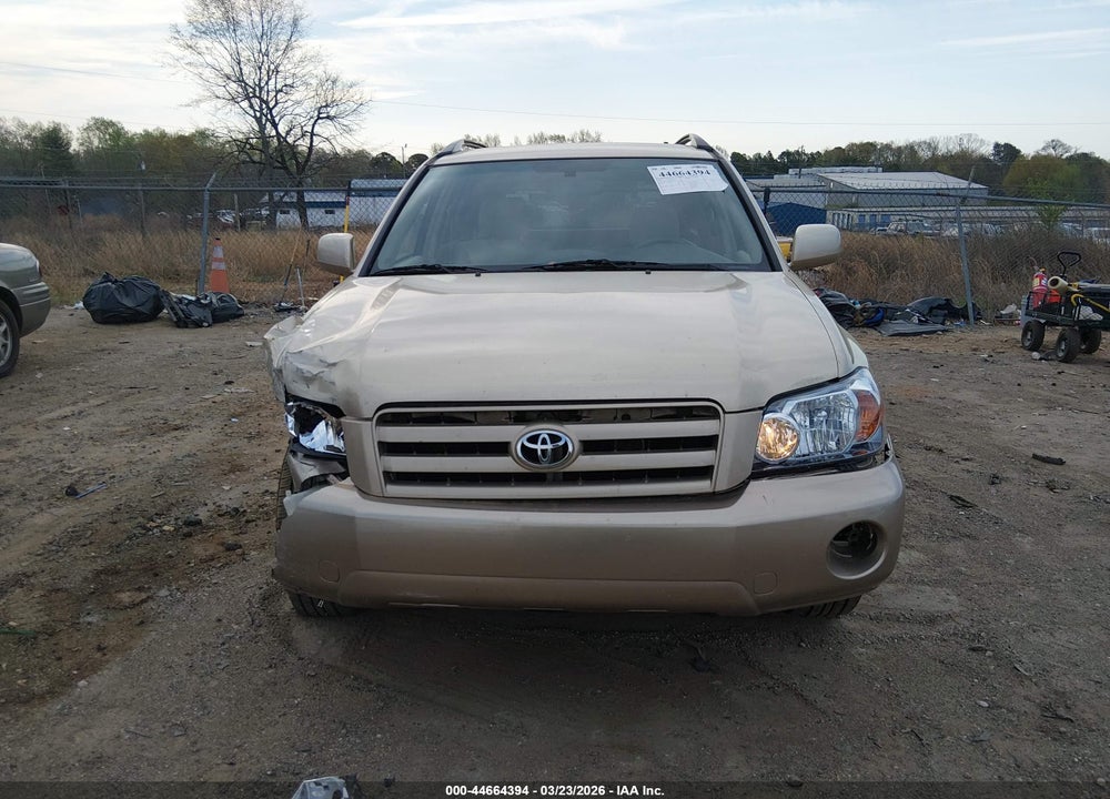 2004 TOYOTA HIGHLANDER V6 VIN: JTEGP21A640017559