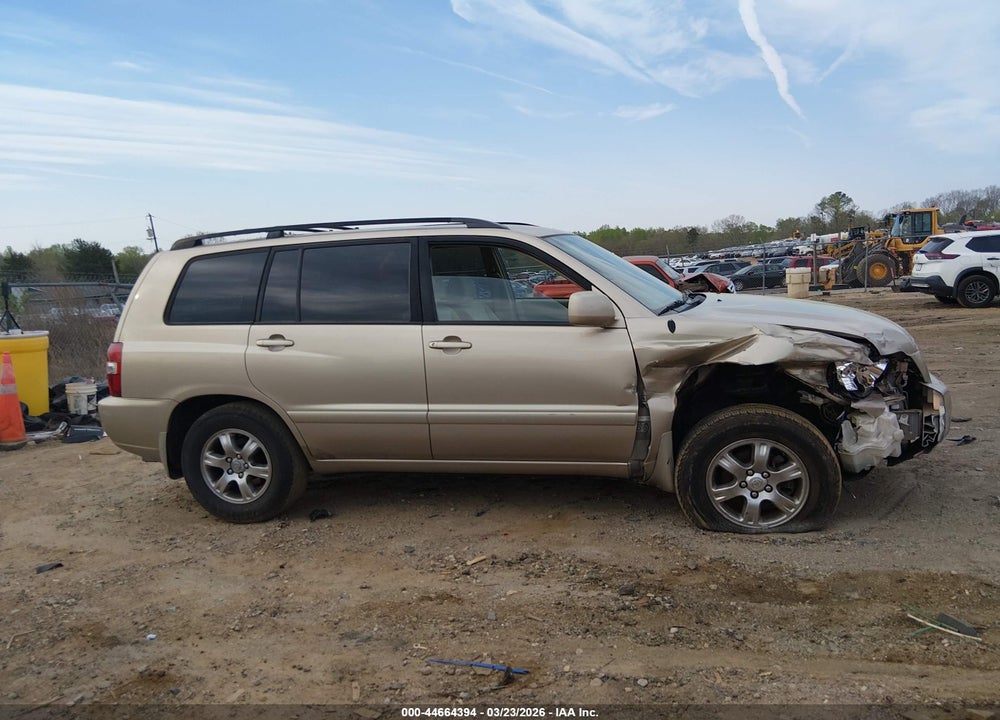 2004 TOYOTA HIGHLANDER V6 VIN: JTEGP21A640017559