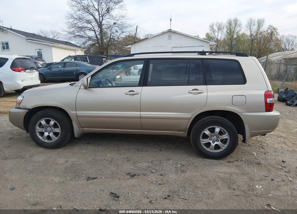2004 TOYOTA HIGHLANDER V6 VIN: JTEGP21A640017559