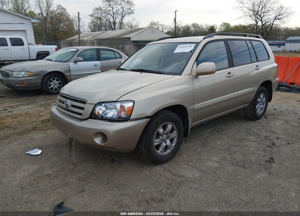 2004 TOYOTA HIGHLANDER V6 VIN: JTEGP21A640017559