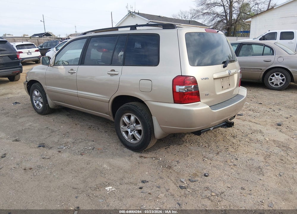 2004 TOYOTA HIGHLANDER V6 VIN: JTEGP21A640017559