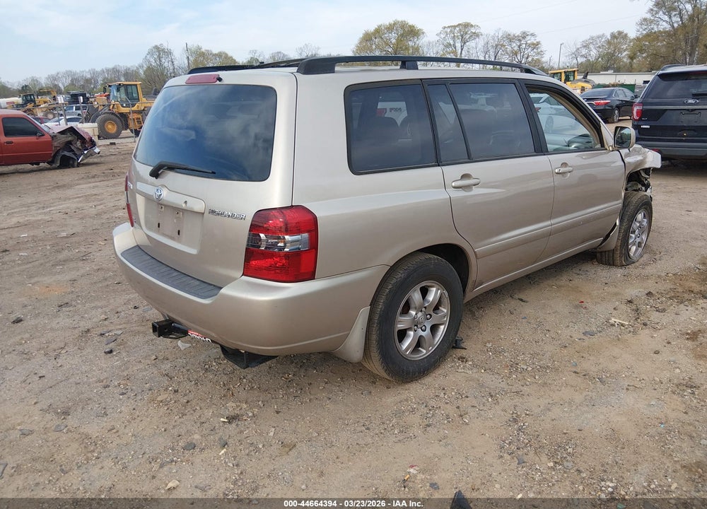 2004 TOYOTA HIGHLANDER V6 VIN: JTEGP21A640017559