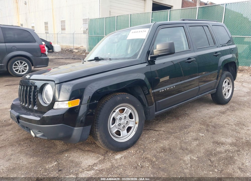 2016 JEEP PATRIOT SPORT VIN: 1C4NJRBB1GD549909