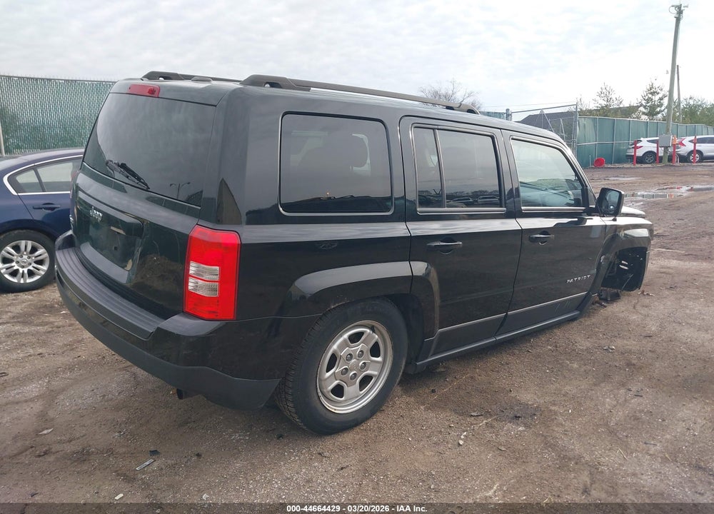 2016 JEEP PATRIOT SPORT VIN: 1C4NJRBB1GD549909