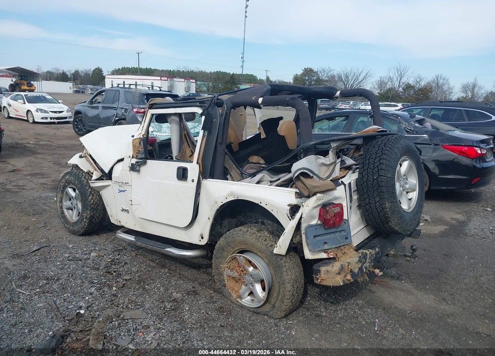 1998 JEEP WRANGLER SPORT VIN: 1J4FY19S3WP737748