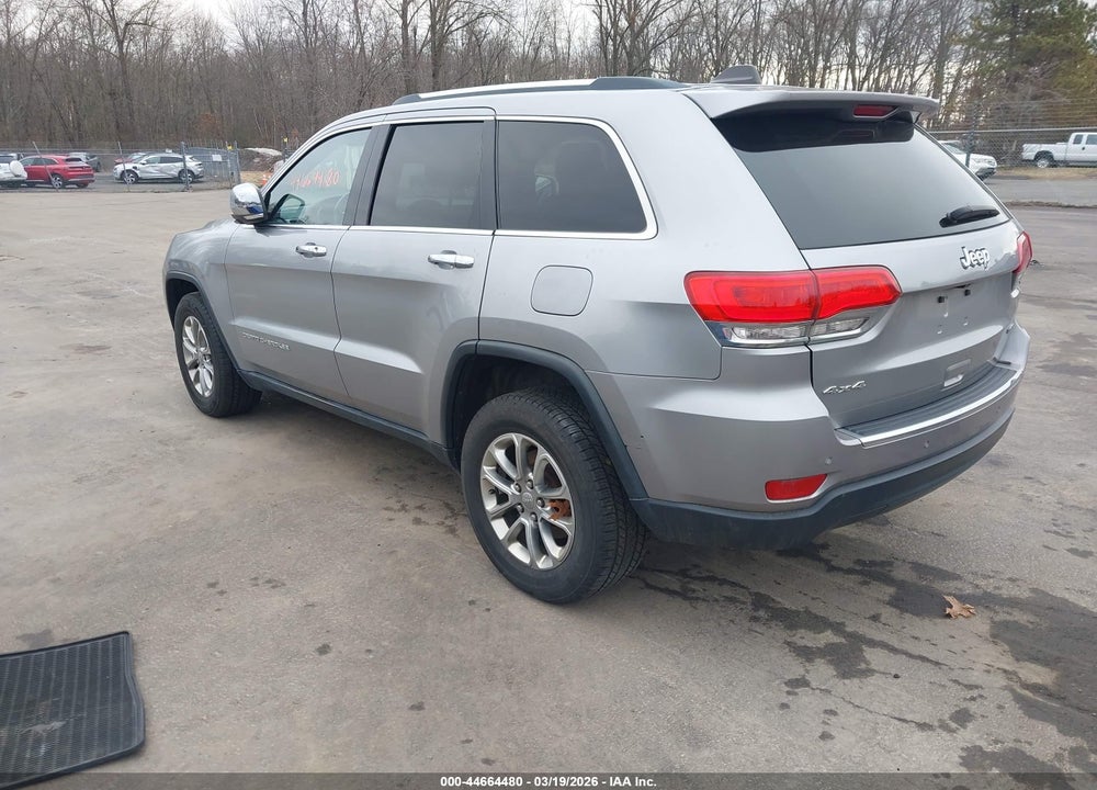 2015 JEEP GRAND CHEROKEE LIMITED VIN: 1C4RJFBG5FC605429